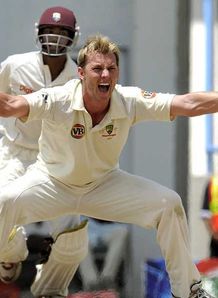 Brett Lee Australia v West Indies 2nd Test May 08