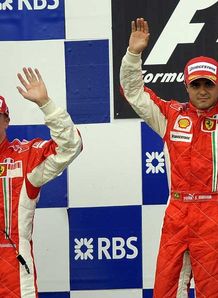 Massa's 'little bit of luck'