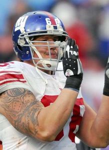 Chris Snee New York Giants v Carolina Panthers Dec 06
