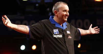 Phil Taylor nine darter UK Open celeb