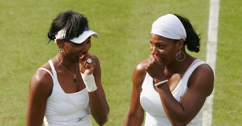 Venus (l) and Serena: Feared grasscourt players Venus (l) and Serena: Feared grasscourt players