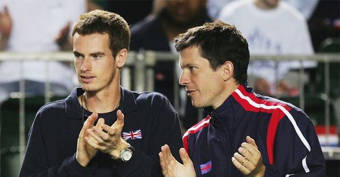 Murray and Henman: different characters Murray and Henman: different characters