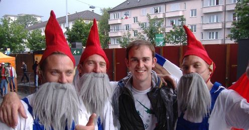 France fans: At the Letzigrund