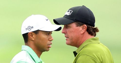 Woods and Mickelson go head-to-head at Augusta