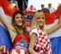 Croatia fans prepare for the Group B match in Klagenfurt