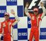 Massa's 'little bit of luck'