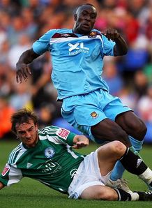 Carlton Cole West Ham United Peterborough Pre Season Friendly