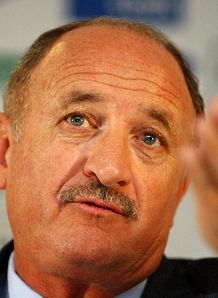 Chelsea Press Conference Manager Luiz Felipe Scolari