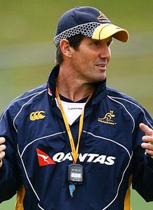 Robbie Deans Australia training