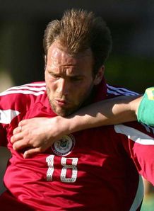 Gatis Kalnins Latvia striker