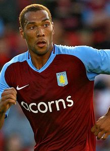 John Carew Aston Villa Lincoln City Pre Season Friendly