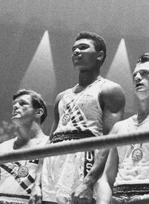 Cassius Clay: Topped the podium. Cassius Clay: Topped the podium.