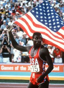 Olympics 1984 Carl Lewis