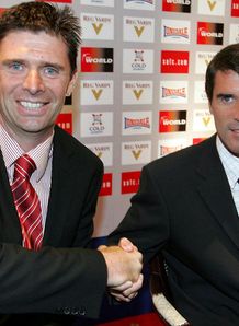 Niall Quinn Roy Keane Sunderland press August 2006