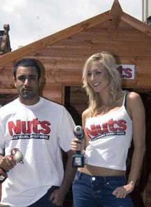 Ravi Bopara and the Nuts shed