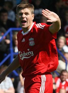 Tranmere v Liverpool Steven Gerrard