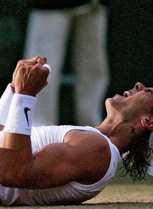 Wimbledon 2008 Mens Final Rafael Nadal