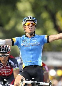 Mark Cavendish Columbia stage 13