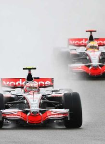 heikki kovalainen lewis hamilton mclaren 6/7/2008