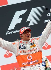 lewis hamilton mclaren 6/7/2008