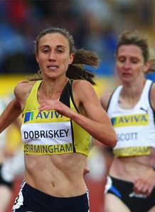 Dobriskey: Ran a controlled, fast race. Dobriskey: Ran a controlled, fast race.