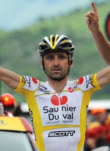 Leonardo Piepoli Tour de France stage 10 Jul 08