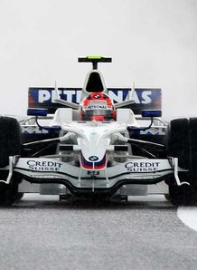 robert kubica bmw sauber 6/7/2008