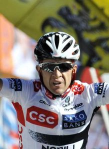 Carlos Sastre CSC team Tour de France