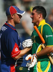 Andrew Flintoff and Graeme Smith World Twenty20 Apr 07