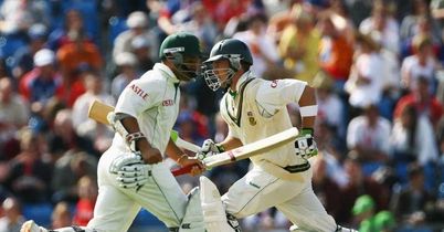 Ashwell Prince and AB De Villiers South Africa v England 2nd Test Jul 08