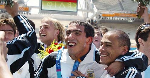 Tevez inspired Argentina in Athens.