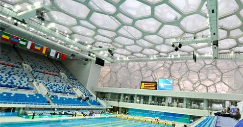 National Aquatics Centre in Beijing.