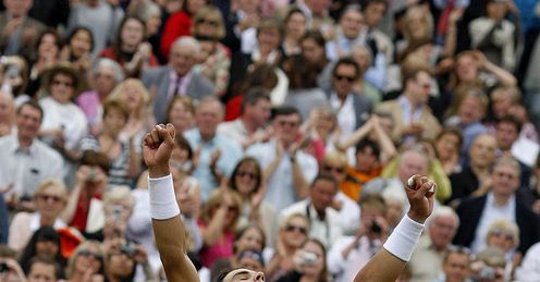 Nadal takes the plaudits Nadal takes the plaudits