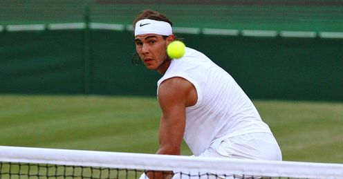 Nadal: Faces Schuettler