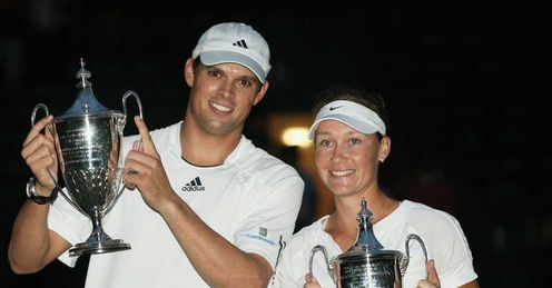 Winners: Bryan and Stosur