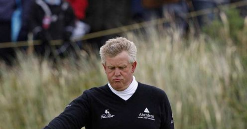 Montgomerie: a very average score Montgomerie: a very average score