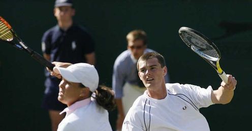 Murray and Huber in action
