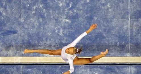 Nastia Liukin of the United States
