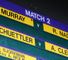 As day nine gets underway the quarter-final draws go up on the board...