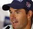 Defending champion Padraig Harrington holds a press conference.