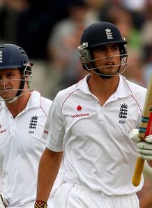 Alastair Cook half century v South Africa at the Oval