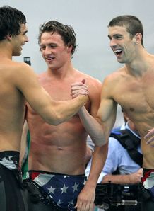 Phelps: Five golds