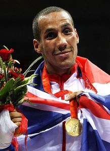 James Degale gold medal pose