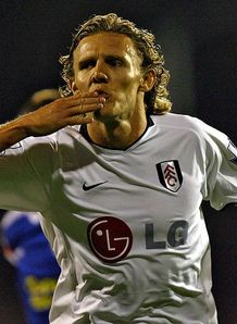 Jimmy Bullard Fulham Leicester City Carling Cup Football