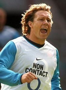 Jonny Wilkinson preseason training