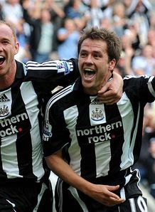 Michael Owen Newcastle United Bolton Wanderers Premier League Football