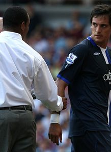 Roque Santa Cruz off West Ham v Blackburn