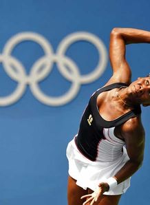 Tough serve: Venus Williams