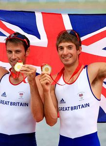 Zac Purchase and Mark Hunter take lightweight rowing gold