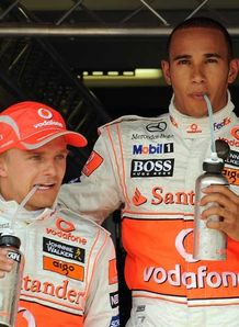 Heikki Kovalainen Lewis Hamilton 2/8/2008
